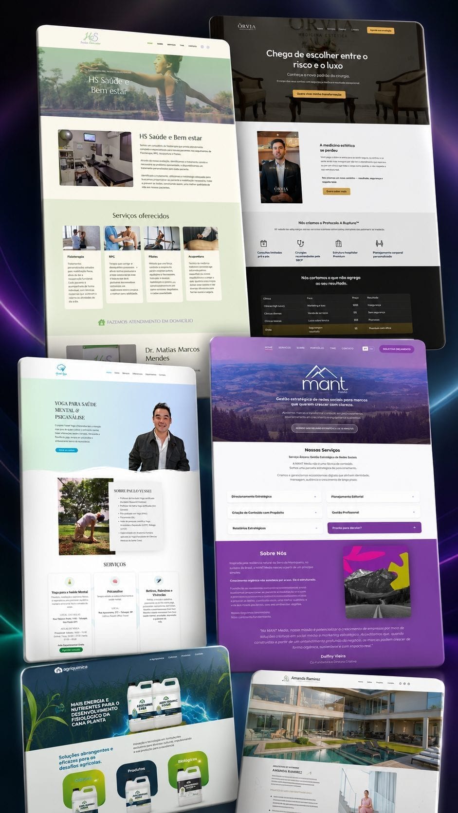 Criação de landing pages